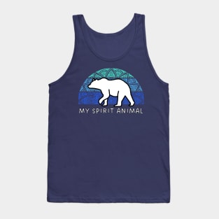 Boho Bear Spirit Animal Tank Top